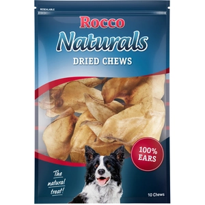 100 oreilles de boeuf Rocco - Friandises pour chien pas cher