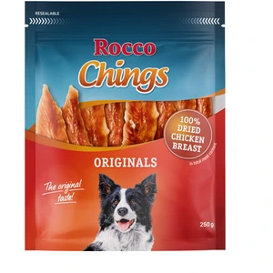 250g Rocco Chings Originals, blancs de poulet séchés - Friandises pour chienVendu parzooplus-be