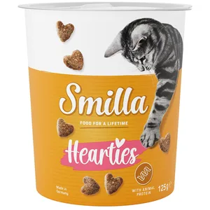 125g Smilla Hearties - Friandises pour chat pas cher