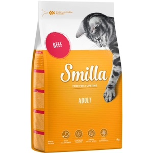 1kg Smilla Adult, boeuf - Croquettes pour chat pas cher