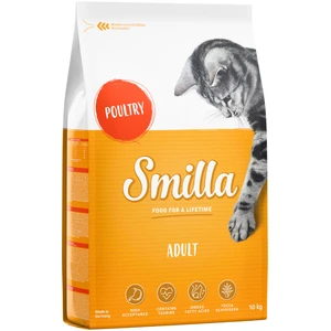 10kg Smilla Adult, volaille - Croquettes pour chat pas cher