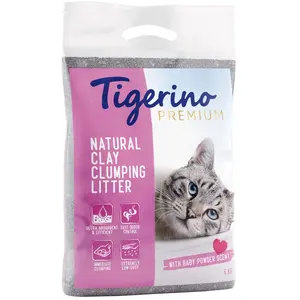 Tigerino 6kg Litière argile agglomérante Canada, talc