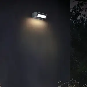 CMD, Éclairage d'extérieur, LED Wandaussenleuchte 12W Warmweiss IP65 Anthrazit CMD-9052 (696 lm, IP65)