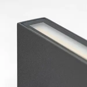 CMD, Éclairage d'extérieur, LED Wandaussenleuchte 2x3W Warmweiss IP54 ...Vendu pargalaxus
