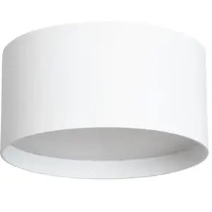 CMD, Applique + plafonnier, LED Deckenaussenleuchte 10W steuerbare Lichtfarbe IP44 Weiss CMD-9091 (727 lm) pas cher