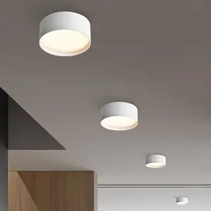 CMD, Applique + plafonnier, LED Deckenaussenleuchte 15W steuerbare Lichtfarbe IP44 Weiss CMD-9093 (1140 lm)