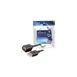 MediaRange rallonge de câble USB - 3 m pas cher