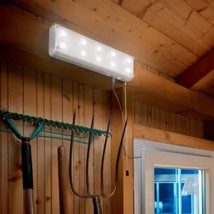 Esotec eclairage solaire abri detection de presence pas cher