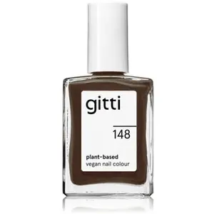 Gitti No. 148 - Dark Espresso - nagellak - minimaal 82% natuurlijk - 23 vrij - manicure - blijft 7 dagen zitten
