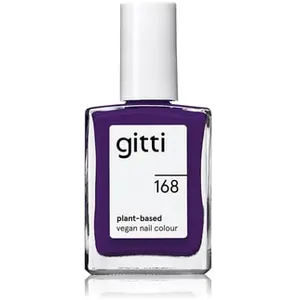 Gitti No. 168 - Royal Purple - nagellak - minimaal 82% natuurlijk - 23 vrij - manicure - blijft 7 dagen zitten