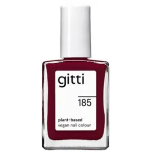 Gitti No. 185 - Royal Red - nagellak - minimaal 82% natuurlijk - 23 vrij - manicure - blijft 7 dagen zitten pas cher
