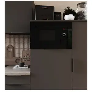 Mikrowelle 800 Watt Einbau 60 cm Grill 1000 Watt 20 L Glas Schwarz Respekta pas cher