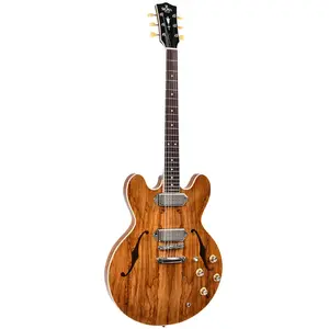 Sigma Guitars HBSA-102P-AN Semi-Hollow P90 antique semi-akoestische gitaar met softcase pas cher