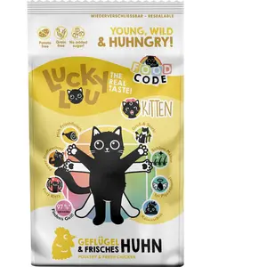 Lucky Lou Kitten volaille, poulet pour chat   1,7 kg pas cher