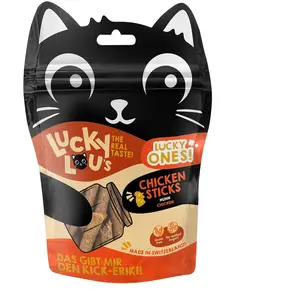 LuckyLou Cat - Lucky Ones Sticks 8x80g - Kip pas cher