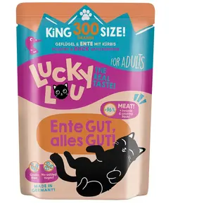 Lucky Lou adulte 6 x 300 g - Volaille & canard pas cher