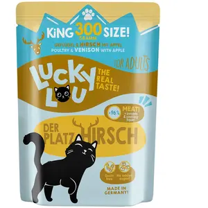 Lucky Lou adulte 6 x 300 g - Volaille & cerf pas cher