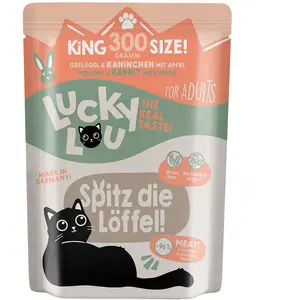 Lucky Lou adulte 6 x 300 g - Volaille & Lapin pas cher