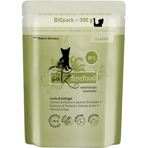 catz finefood 6 x 300 g pour chat - saumon, volaille pas cher