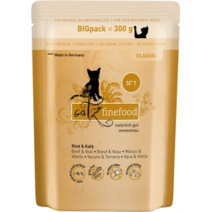 catz finefood 6 x 300 g pour chat - boeuf, veau pas cher