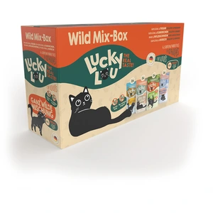 12x 125g Lucky Lou Adult Wild-Mix nourriture pour chat humideVendu parzooplus-be