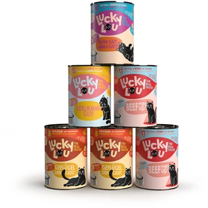 6x 400g Lucky Lou Adult mélange de dégustation Tasty Mix nourriture po... pas cher