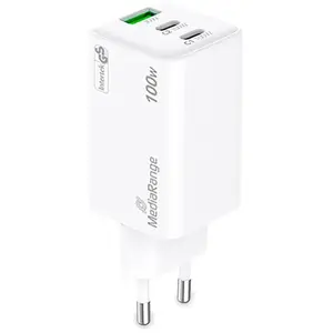 Mediarange Chargeur Mural Usb-a Et Usb-c 100w pas cher