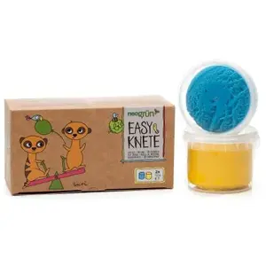 Neogrün Coffret Suri 2 pots bleu + jaune pâte à modeler naturelle et vegan pas cher