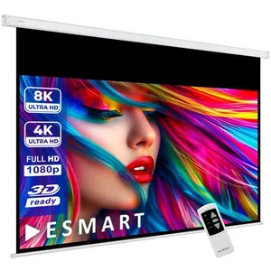 ESMART Professionnel MIMOTO Écran de Projection Moteur 259 x 162 cm (1... pas cher