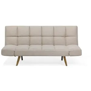 Canapé clic-clac beige INGARO - BELIANI - Convertible - Style scandina... pas cher