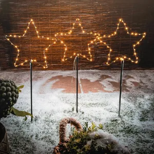 Fiche solaire esotec Magie d'étoiles Décoration de Noël pour l'extérie... pas cher