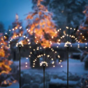 ESOTEC Trio piquets solaire feux d'artifice blanc chaud pas cher