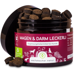 300g Wolfsbacher Natur Leckerli Estomac et Intestin friandises pour chien pas cher