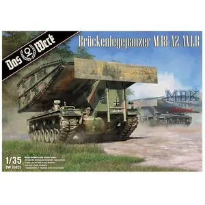 Das Werk Modelbouwpakket Militaire voertuigen - 35025 Brückenlegepanze... pas cher