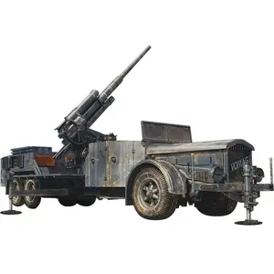 1:35 Das Werk 35024 8,8 cm Flak on a 9t VOMAG Plastic Modelbouwpakket
