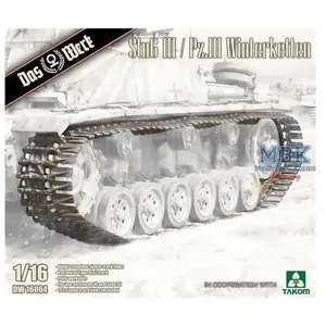 1:16 Das Werk 16004 StuG III/Pz.III - Winterketten Plastic Modelbouwpakket pas cher