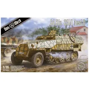 1:16 Das Werk 16005 Sd.Kfz. 251/1 Ausf. D Hanomag Plastic Modelbouwpak...Vendu parbol