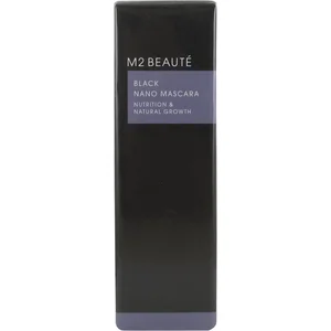 M2 Beauté Black Nano Mascara Nutrition & Natural Growth pas cher