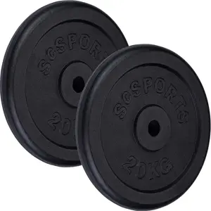 Disque en fonte 40 KG (2 x 20 KG) ScSports