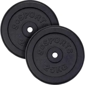 Disque en fonte 50 KG (2 x 25 KG) ScSportsVendu pargorilla-sports
