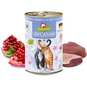 6x400g Delicatessen Canard / Volaille Granatapet - Nourriture Pour Chat pas cher