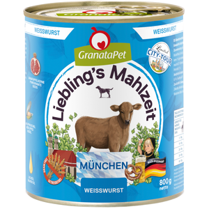 6x 800g Granatapet Liebling's Mahlzeit City Tour München nourriture pour chiens humide pas cher