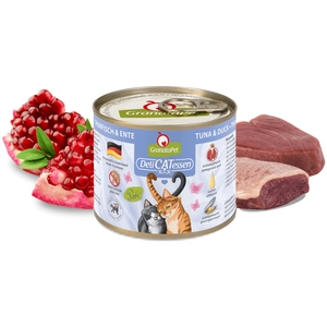 6x200g DeliCatessen GranataPet thon, canard pour chatVendu parzooplus-be