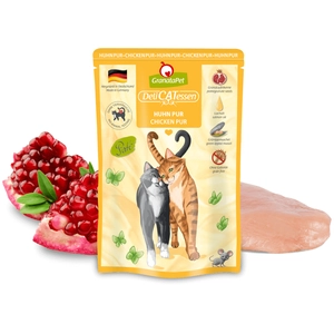 12x85g GranataPet DeliCatessen poulet pur - Pâtée pour chat pas cher