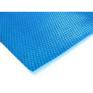 Zelsius Bâche solaire, rectangulaire - 8 x 5 m - bleu - 400µ - Bâche à bulles, flottante pas cher