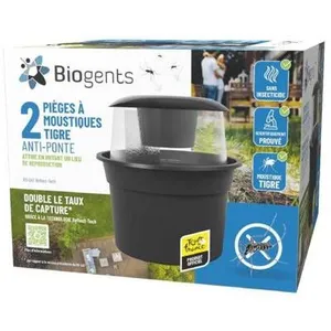 Piège à moustique BIOGENTS Gat reflect tech (anti-ponte) x2 pas cher