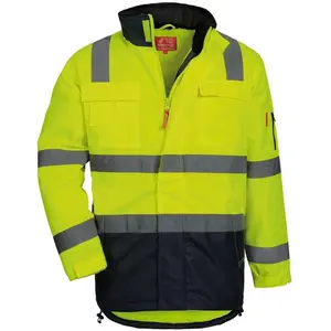 Comparateur de prix : Nitras Parka de sécurité Motion Tex Viz, jaune/bleu, XL
