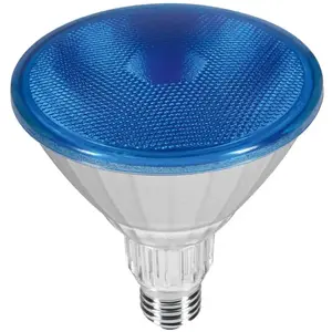 Segula 50762 LED-lamp Energielabel D (A++ - E) E27 Reflector 18 W = 120 W Blauw (Ø x l) 80 mm x 120 mm 1 stuk(s) pas cher