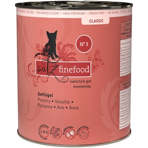 Catz Finefood 6 x 800 g pour chat - volaille pas cher