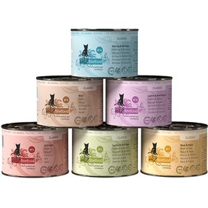 6x200g Catz Finefood lot II - Pâtée pour chat pas cher